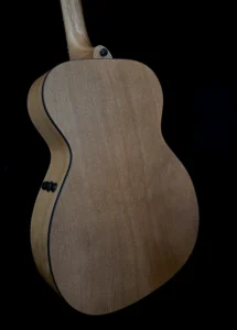 The Convict 006 LH left-handed acoustic guitar detail