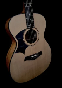 The Convict 006 LH left-handed acoustic guitar detail