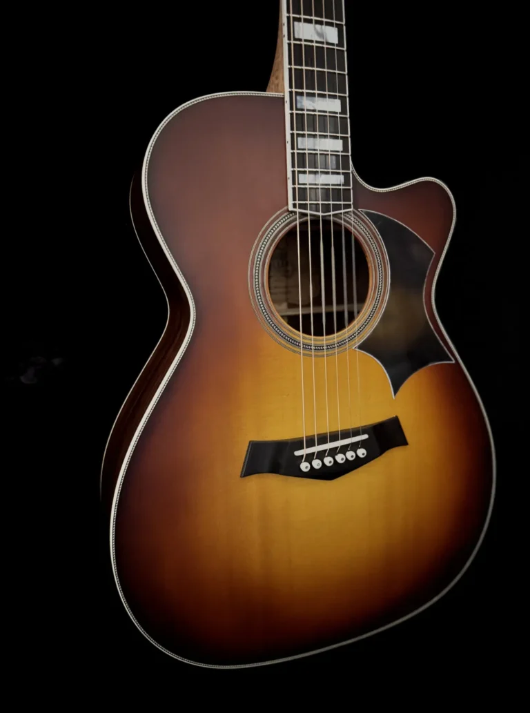 Rosewood Cutaway handmade 000 acoustic guitar