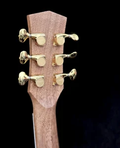 Rosewood Cutaway acoustic guitar detail